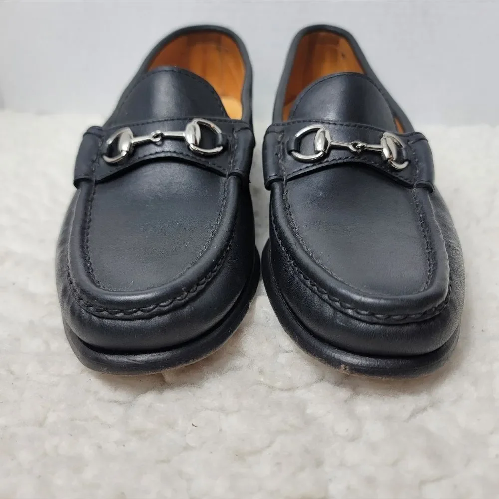 Chippewa Black Leather Horsebit Loafers Shoes Men’s 9C Handcrafted USA 2337